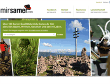 Tablet Screenshot of mirsarner.com